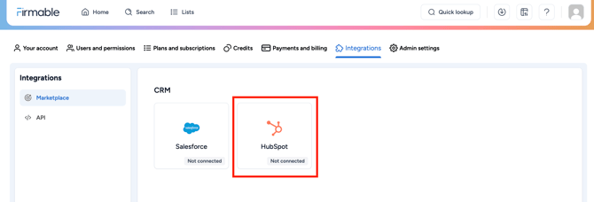 HubSpot unconnected CRM copy