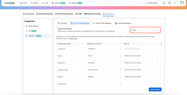 Salesforce account record type-1