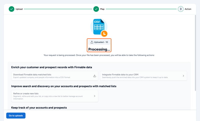 How to use the data upload and enrichment exchange