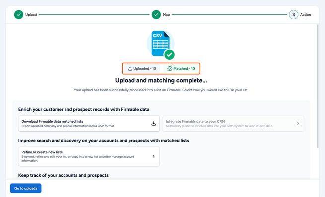 How to use the data upload and enrichment exchange