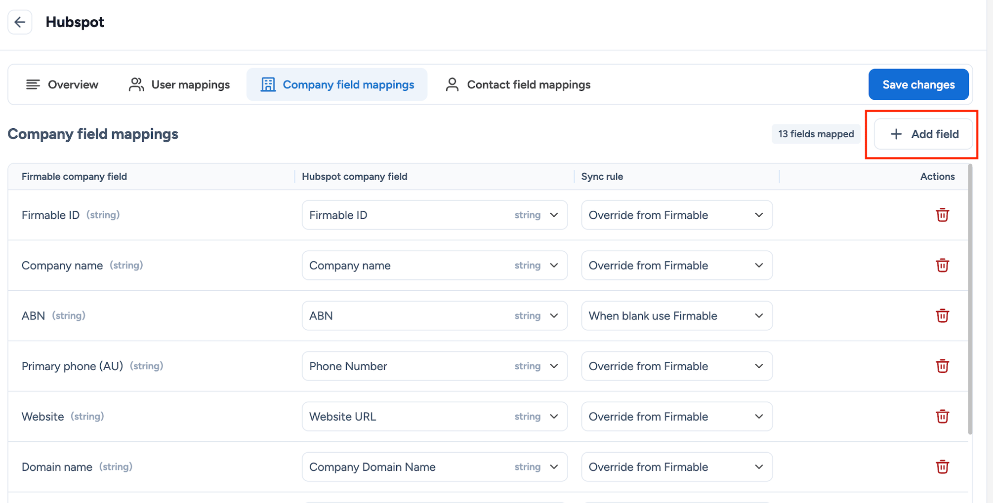 How to connect the HubSpot Integration
