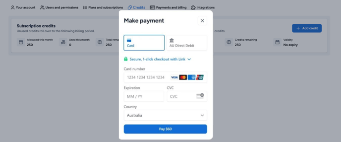 make payment screenshot 2