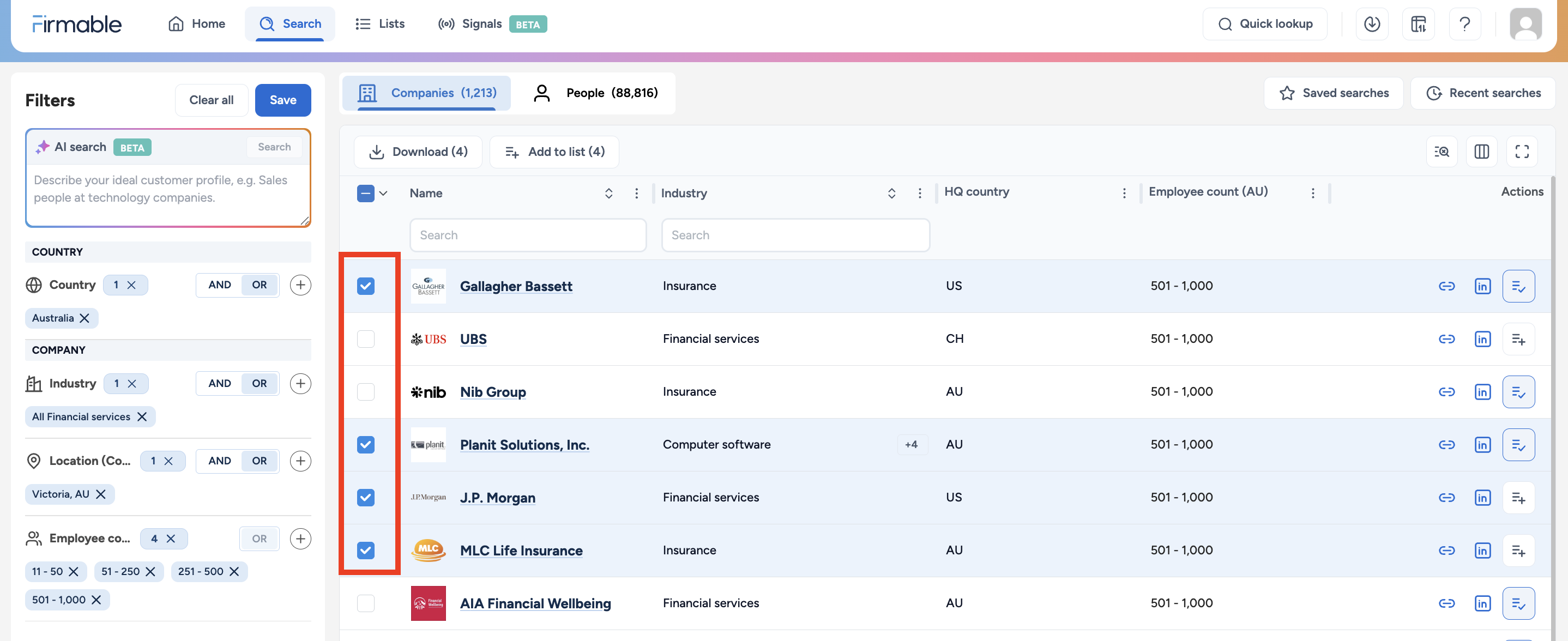 How to create and manage lists